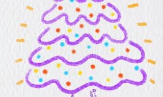 画圣诞树的梗 圣诞树手机怎么画